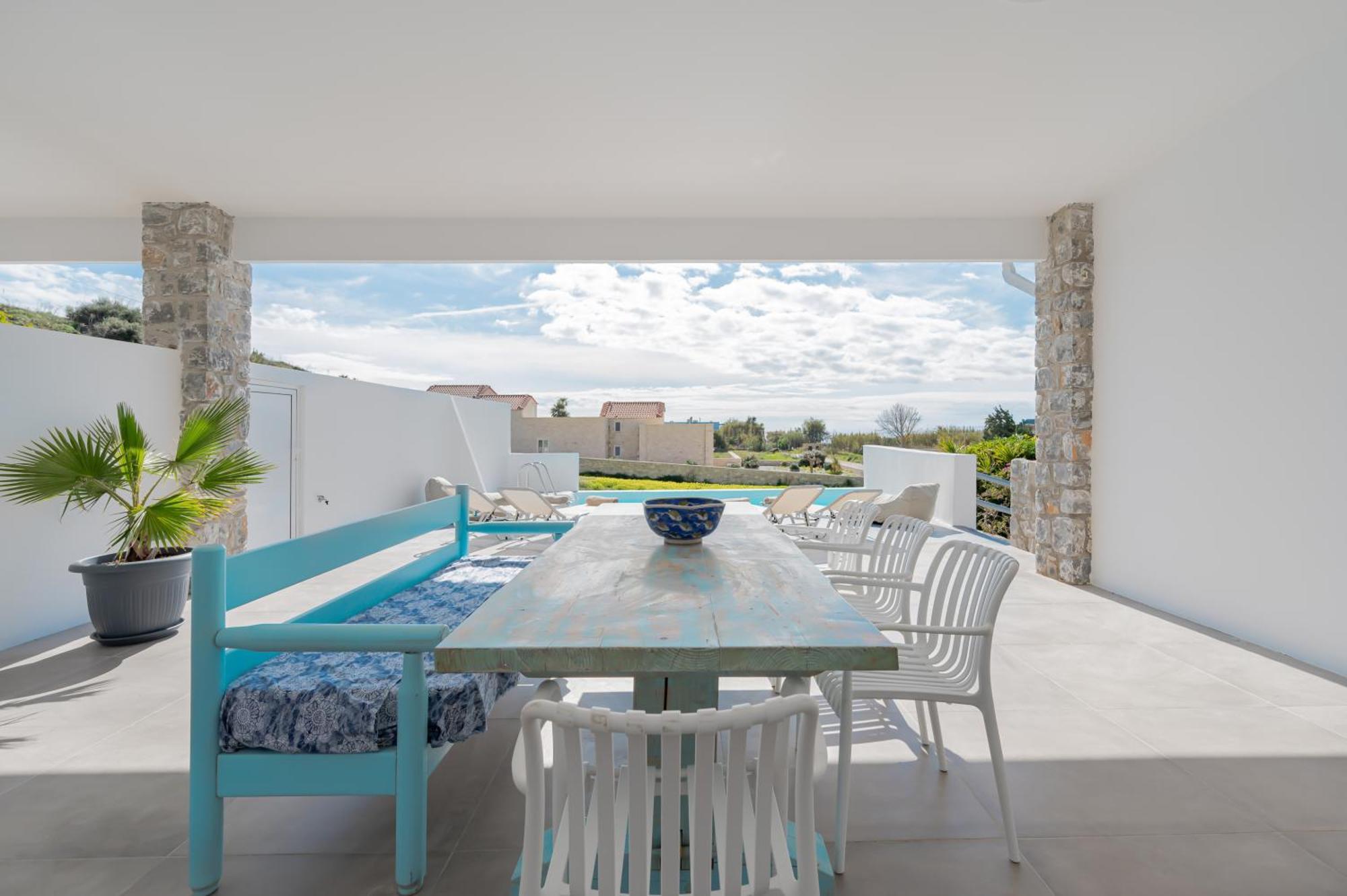 Mythos Villas Damnoni Esterno foto