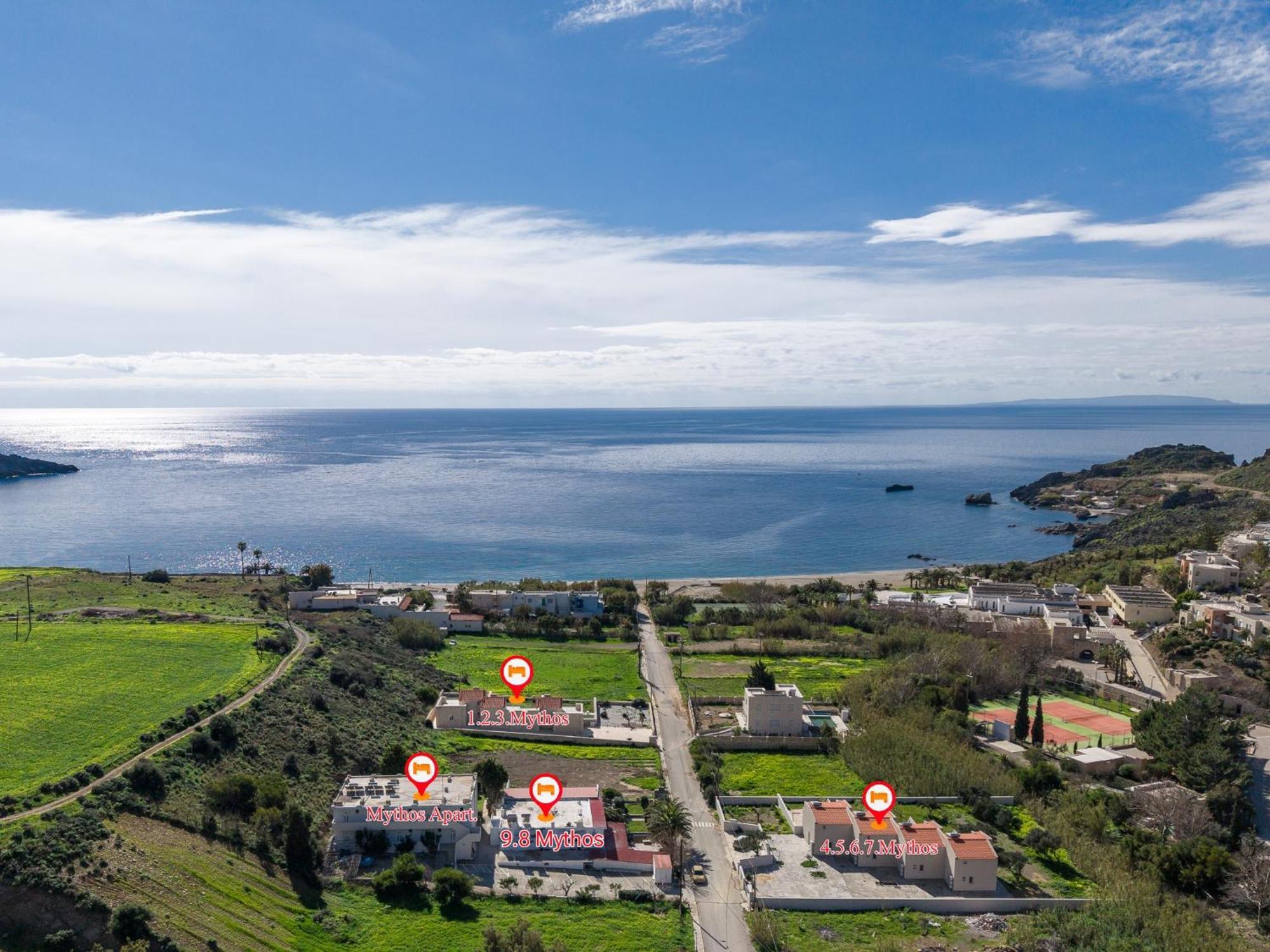 Mythos Villas Damnoni Esterno foto